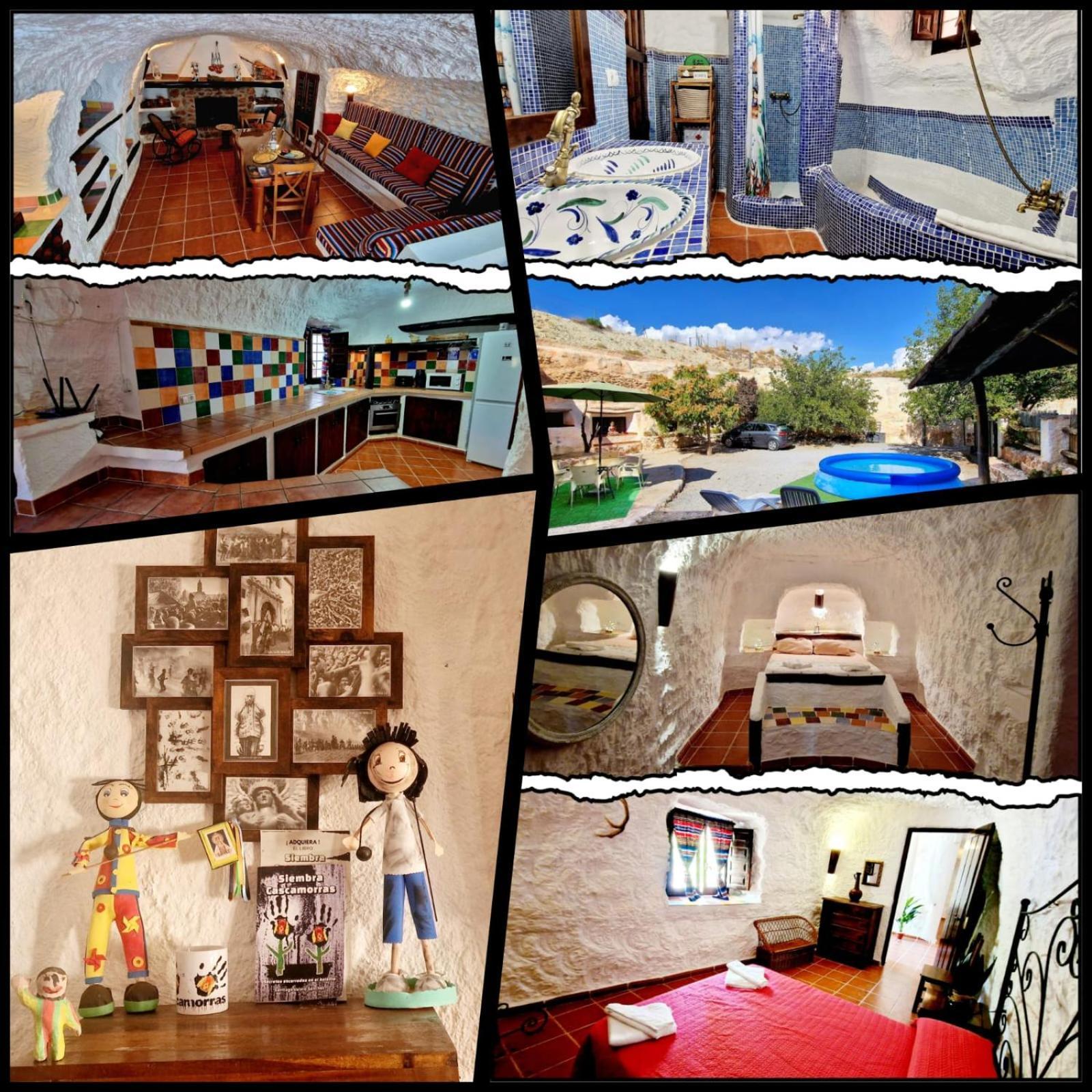 Casa Cueva Cascamorras "Capricho Andaluz" Baza Exterior photo